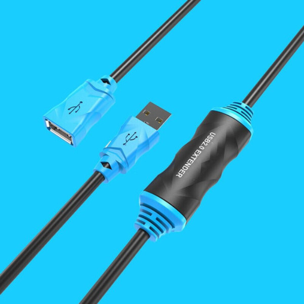 کابل افزایش طول USB 2.0 کی نت مدل BL طول 20 متر