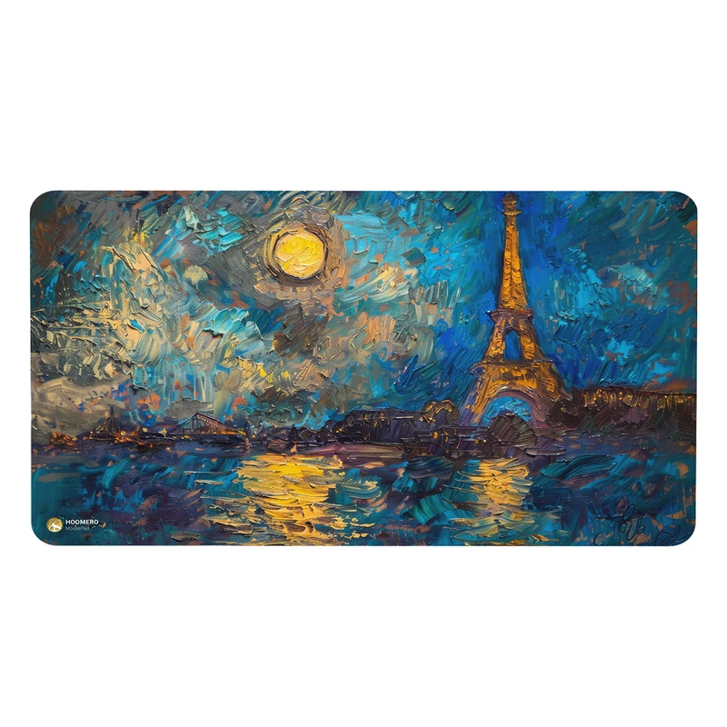ماوس پد هومرو مدل MX2678 طرح نقاشی آبرنگی ایفل
