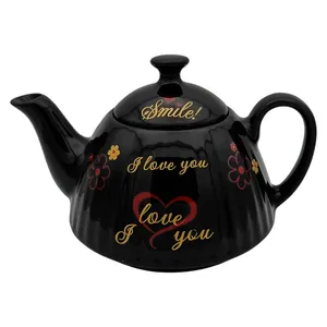 قوری مدل صدفی کد 11114xiloveyou گنجایش 850 میلی لیتر