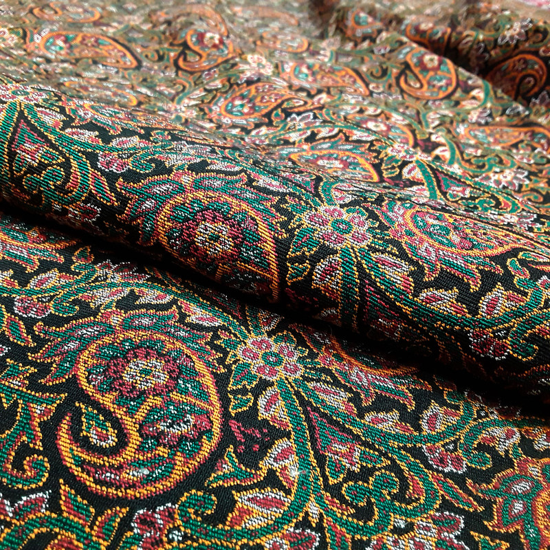 پارچه رومیزی طرح ترمه کد 125