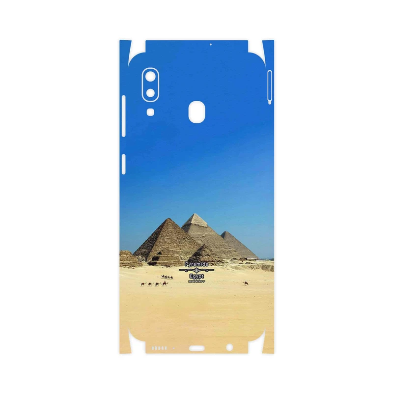 برچسب پوششی ماهوت مدل Pyramids of Egypt-FullSkin مناسب برای گوشی موبایل سامسونگ Galaxy A20