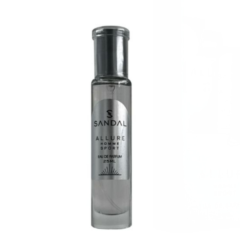 عطر جیبی مردانه صندل مدل الورهوم با رایحه خنک حجم ۲۵ میلی لیتر