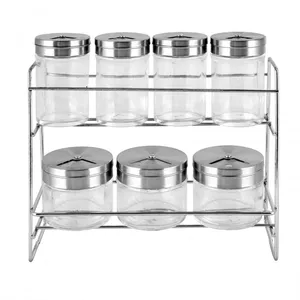 ست جا ادویه 8 پارچه کاراجا مدل Steel