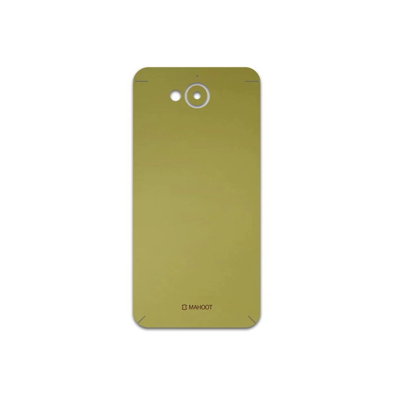 برچسب پوششی ماهوت مدل Matte-Gold مناسب برای گوشی موبایل مایکروسافت Lumia 650