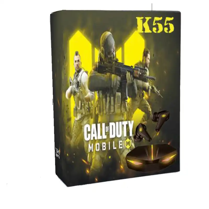 هدست مخصوص بازی بلوتوثی مدل k55 dual mode