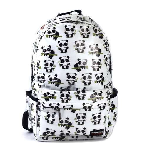 کوله پشتی رنگ تا رنگ طرح پاندا بامبو