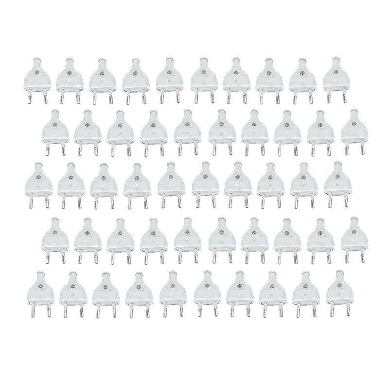 دوشاخه برق مدل تهران  بسته 50 عددی