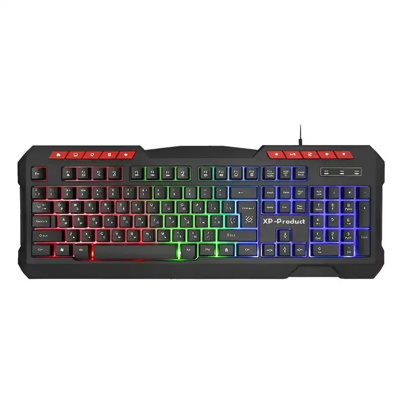 کیبورد گیمینگ سیم دار XP-PRODUCT مدل XP-10700K