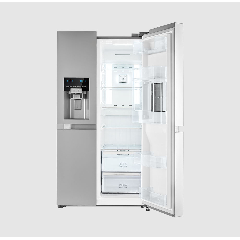 یخچال و فریزر ساید بای ساید 37 فوت دوو مدل DS-3730SS یخچال و فریزر ساید بای ساید 37 فوت دوو مدل DS-3730SS
