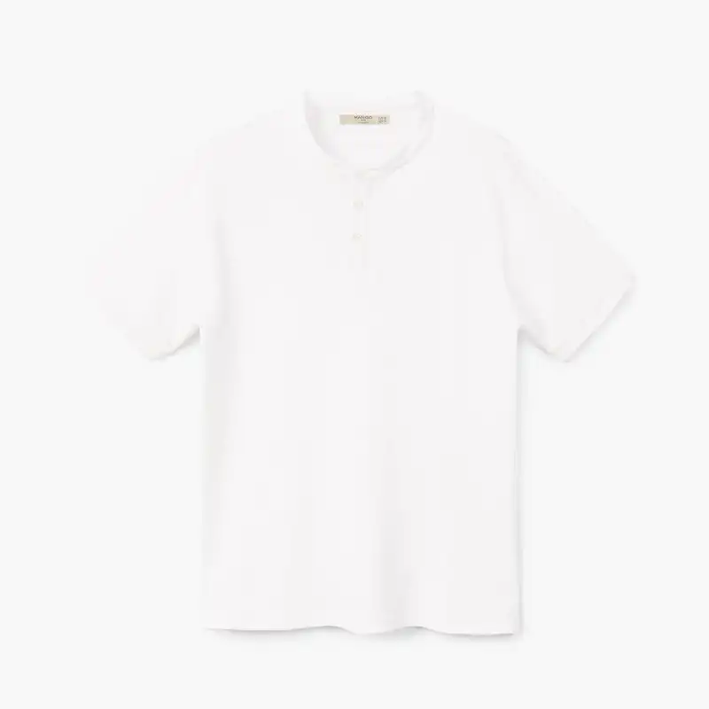 پولوشرت آستین کوتاه مردانه مانگو مدل WT783PRA