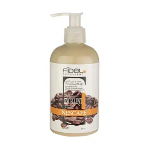 ماسک تقویت کننده مو فیدل اکسلنت مدل Nescafe  مناسب برای موهای رنگ شده و آسیب دیده حجم 500 میلی لیتر