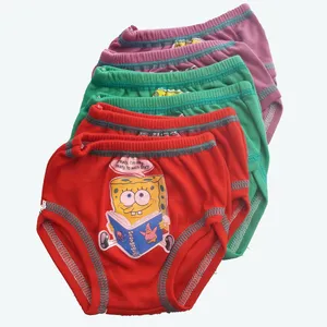 شورت پسرانه مدل باب اسفنجی مجموعه 6 عددی