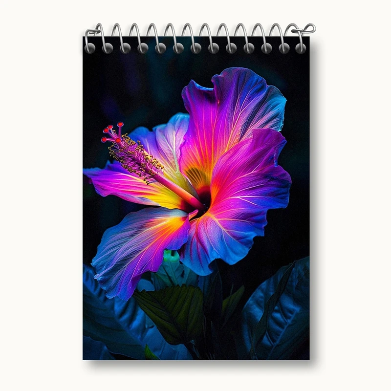 دفتر یادداشت 50 برگ خندالو مدل گل کد N1224