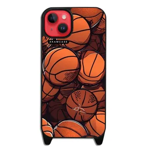 AKAM AMC-WLA14PLUS-BASKETBALL8 Cover For Apple iPhone 14 Plus