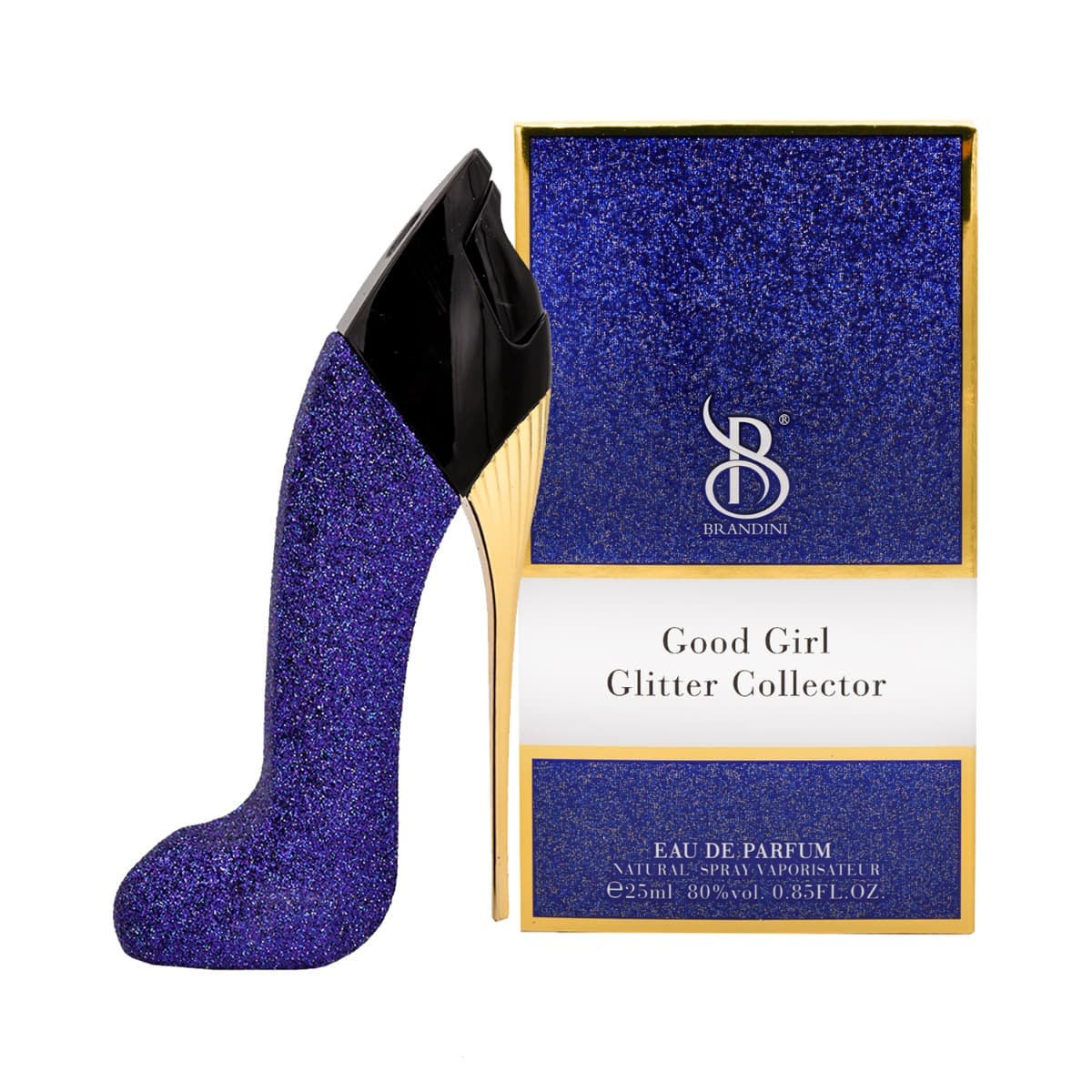 عطر جیبی زنانه برندینی مدل Good girl glitter collector حجم 25 میلی لیتر