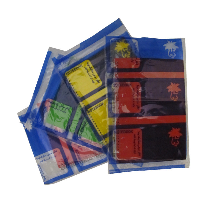 دفتر مشق 80 برگ تیما مدل Wood بسته 5 عددی