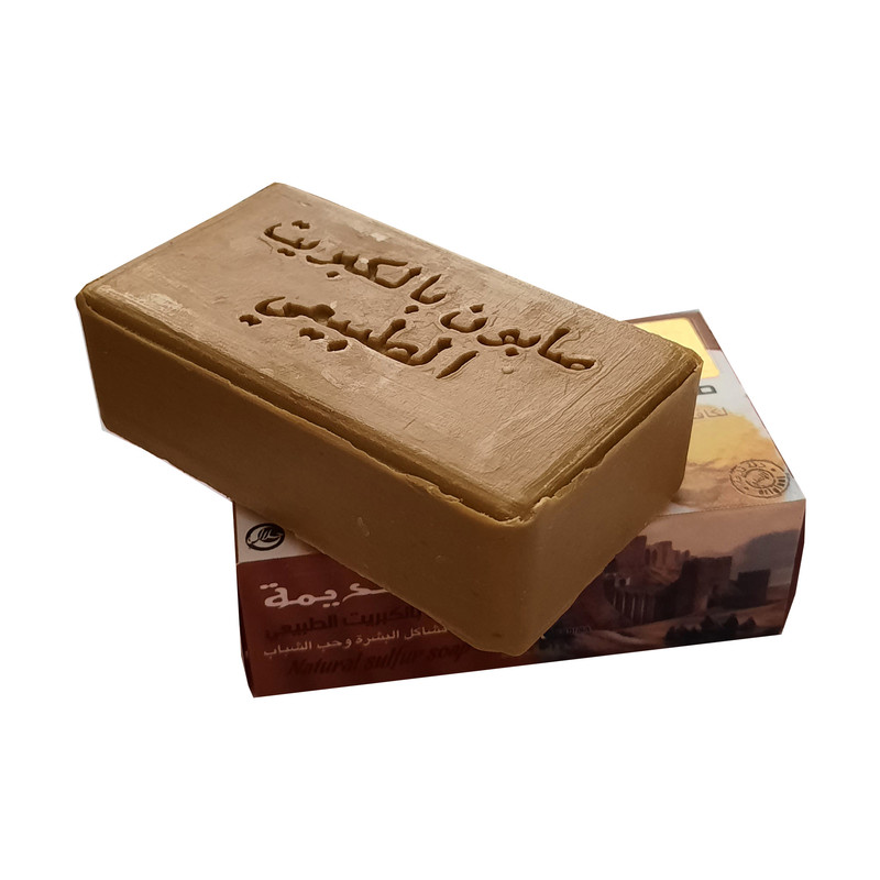 صابون شستشو دقه القدیمه مدل گوگرد طبیعی وزن 70 گرم