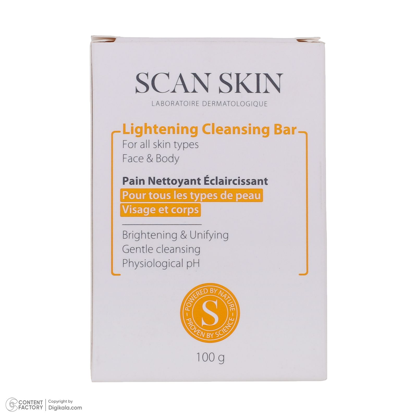 پن شستشو صورت و بدن اسکن اسکین مدل روشن کننده وزن 100 گرم - - 4