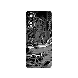 MAHOOT Black_Printed_Circuit_Board Cover Sticker for Honor X5 Plus