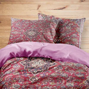 سرویس روتختی مدوپد طرح فرش همدان مدل C-Hamedan12 یک نفره 4 تکه