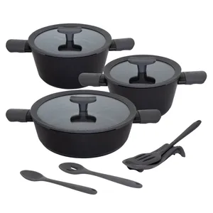 سرویس قابلمه و تابه گرانیت 10 پارچه لیدوما مدل leo 