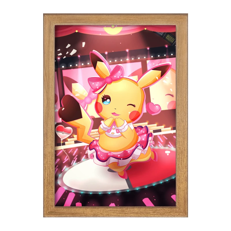 تابلو خندالو مدل پیکاچو انیمه پوکمون  کد 17377