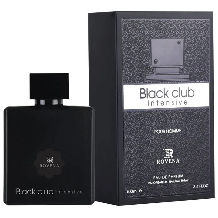 ادو پرفیوم مردانه روونا مدل Black Club حجم 100 میلی لیتر