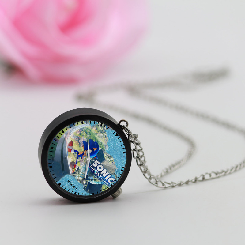 ساعت گردنبندی عقربه ای ناکسیگو مدل Sonic Frontiers کد NF13433