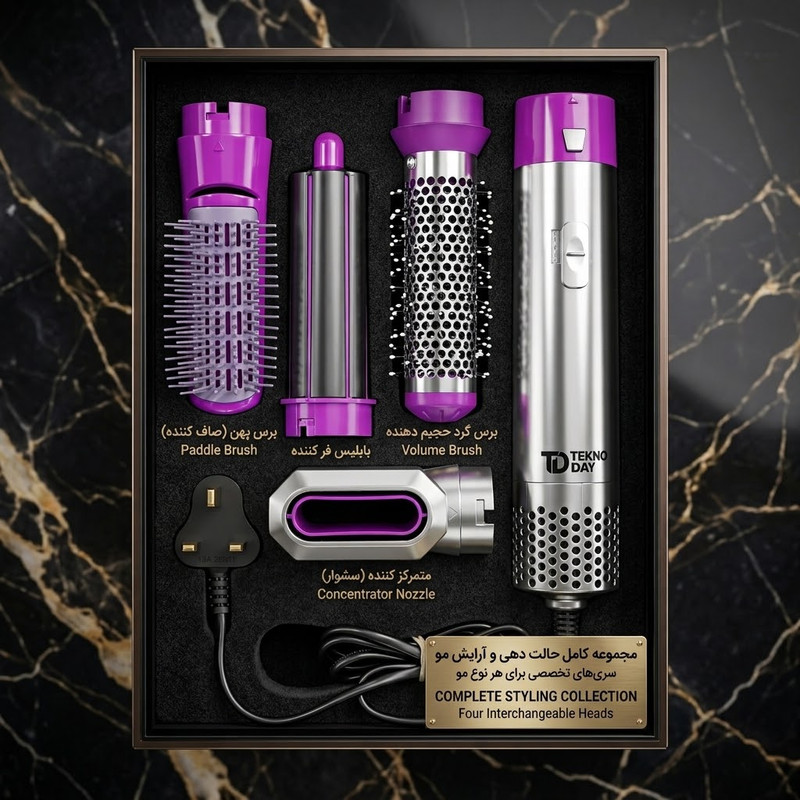 سشوار حرفه ای 2000 وات تکنودی مدل 2000W