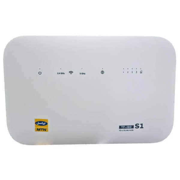 مودم 4G/TD-LTE ایرانسل مدل TF-i60 S1 به همراه سیم کارت و 400 گیگ اینترنت یک ساله