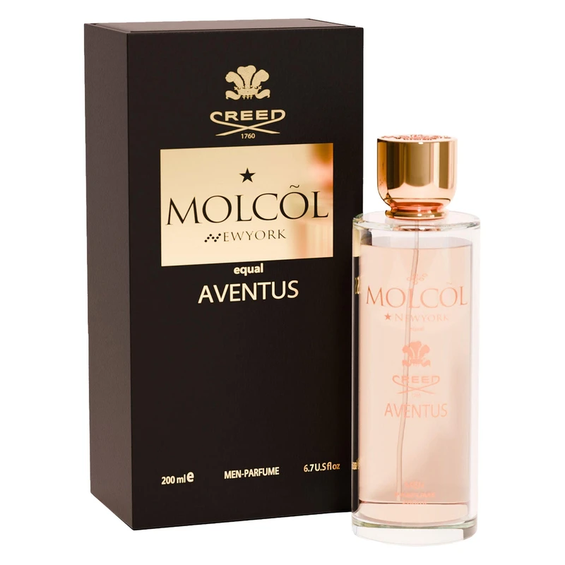 ادو پرفیوم مردانه مولکول نیویورک مدل Creed Aventus با رایحه خنک حجم 200 میلی لیتر