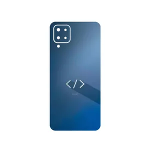 MAHOOT Minimal Coding icon Cover Sticker for Samsung Galaxy M12