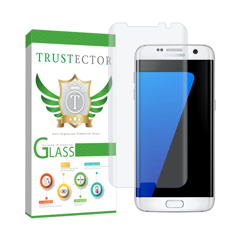 محافظ صفحه نمایش یووی تراستکتور مدل UVLIGHT مناسب برای گوشی موبایل سامسونگ Galaxy S7 edge