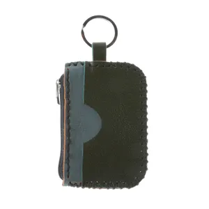 کیف جاسوییچی چرم طبیعی بز دست دوز  کد 1192