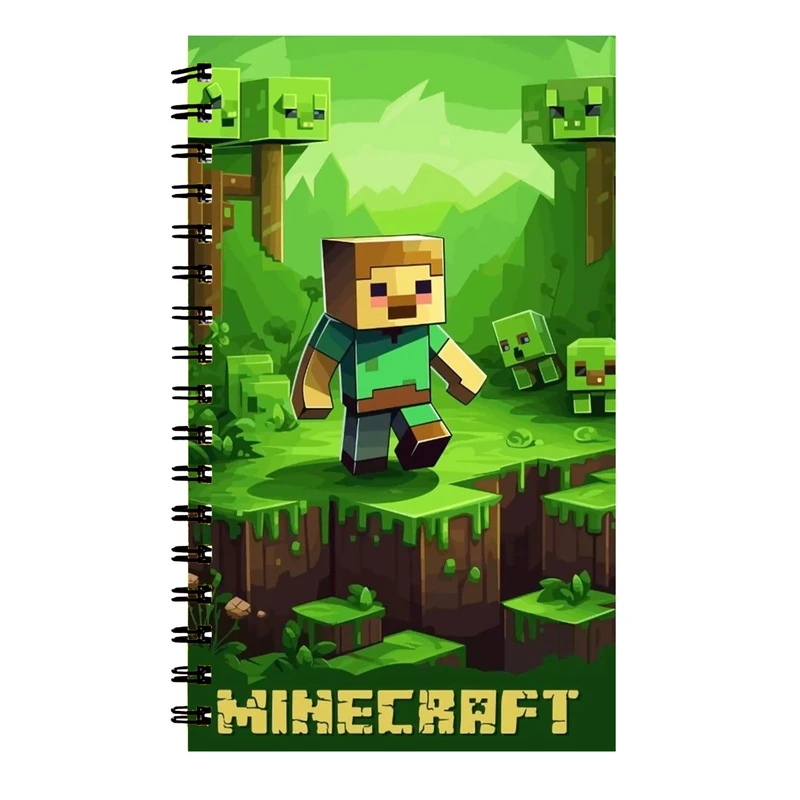 دفتر نت موسیقی 40 برگ مدل ماین کرافت کد 49