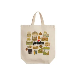 ساک خرید ترمه طراحان ایده مدل نمادهای شهر سنندج کد map1811 - S