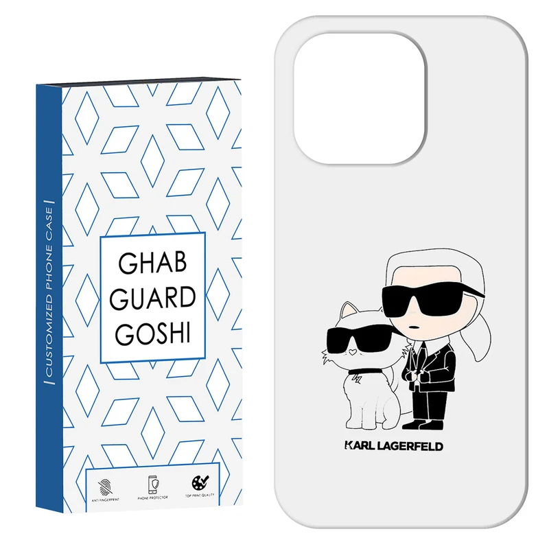 کاور قاب گارد گوشی طرح کارل کد Dimo-979 مناسب برای گوشی موبایل اپل  IPHONE 15 PRO 