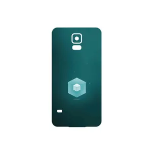 MAHOOT Minimal Cube icon Cover Sticker for Samsung Galaxy S5