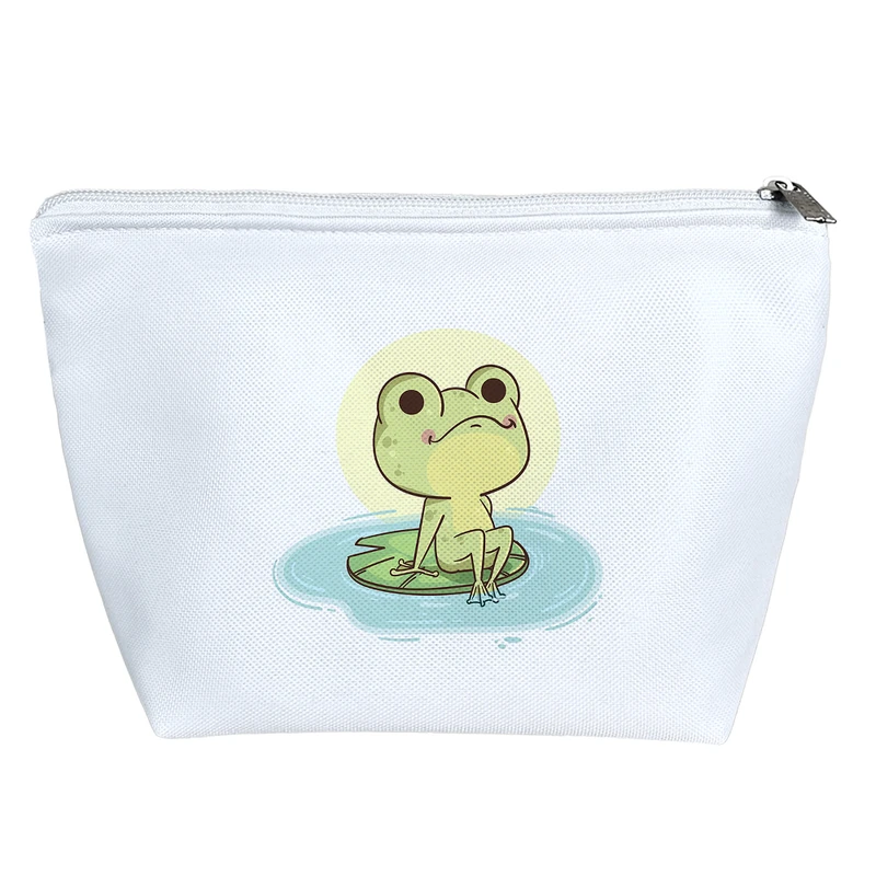 کیف لوازم آرایش دخترانه خندالو مدل قورباغه  کد 3352
