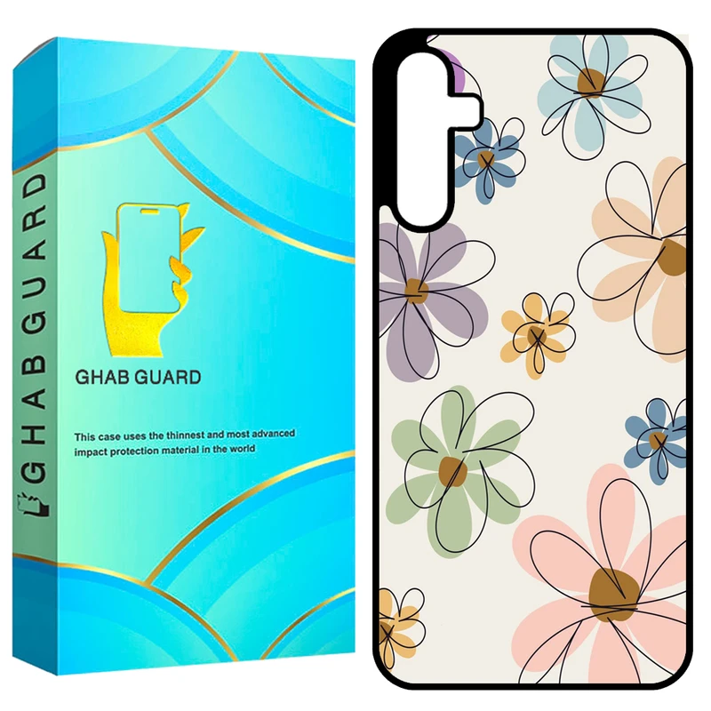 کاور قاب گارد طرح گل مدل GCHPA35 مناسب برای گوشی موبایل سامسونگ Galaxy A35 5G