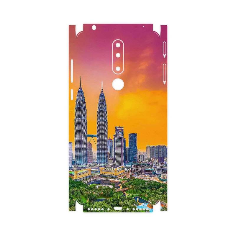 برچسب پوششی ماهوت مدل City of Kuala Lumpur-FullSkin مناسب برای گوشی موبایل نوکیا 3.1 Plus