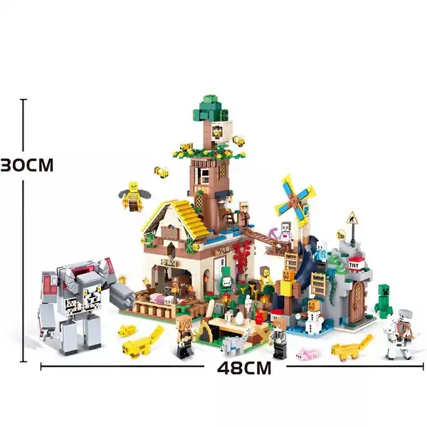 ساختنی مدل ماینکرافت کد 7669