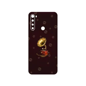 MAHOOT Gramophone Nostalgia Cover Sticker for Xiaomi Redmi Note 8