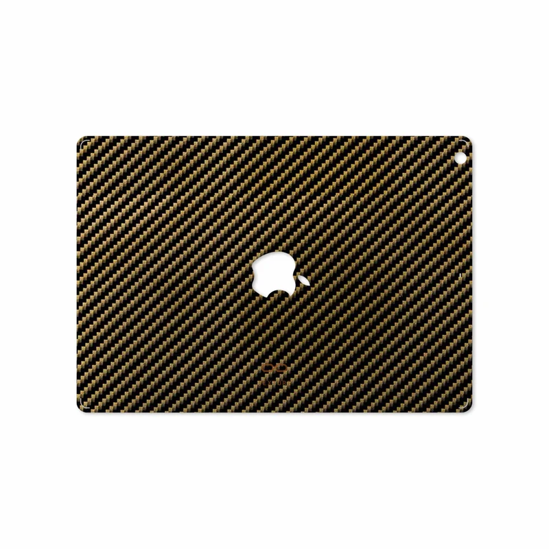 برچسب پوششی ماهوت مدل Glossy-Brown-Fiber مناسب برای تبلت اپل iPad Air 2013 A1474