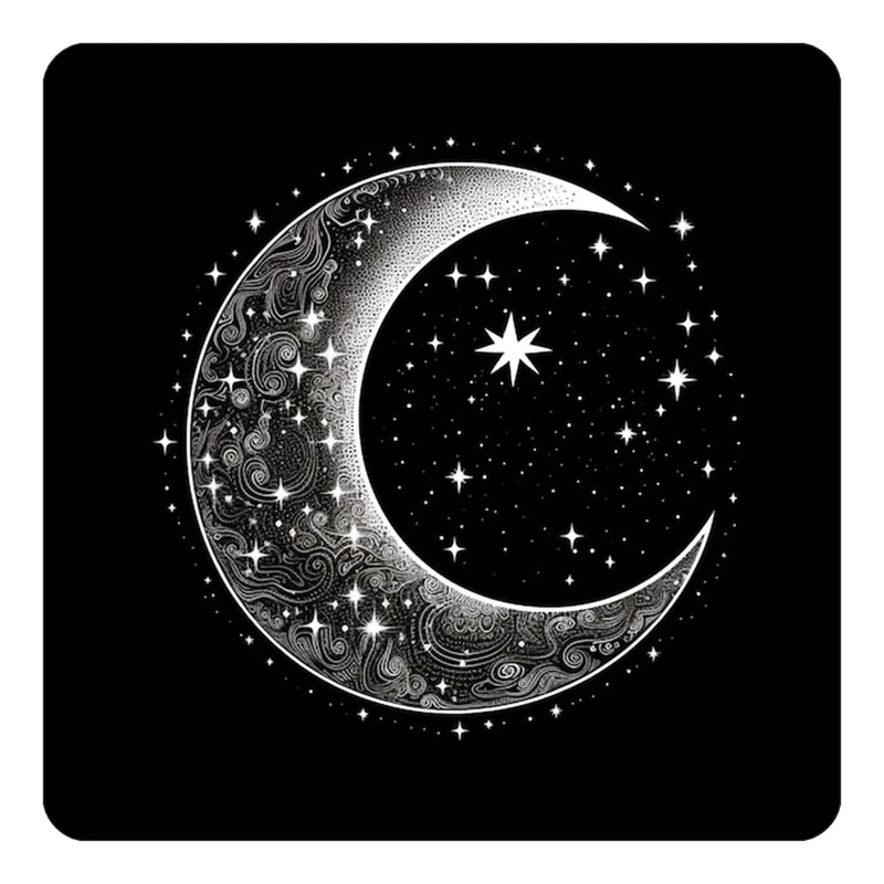 مگنت کاکتی طرح ماه و ستاره مدل mp50695