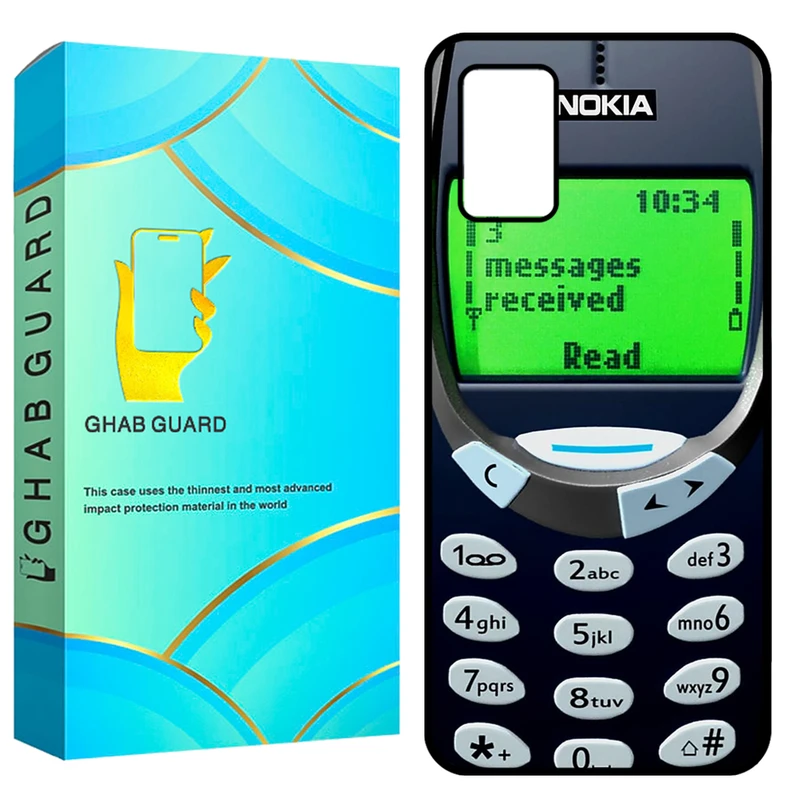 کاور قاب گارد طرح نوکیا مدل GCHPA03S مناسب برای گوشی موبایل سامسونگ Galaxy A02s / M02s / A03s / F02s