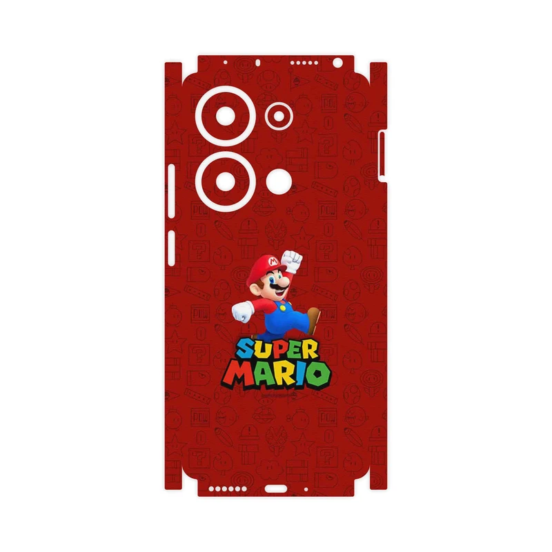 برچسب پوششی ماهوت مدل Super_Mario_Game-FullSkin مناسب برای گوشی موبایل شیائومی Redmi Note 13 Pro 4G