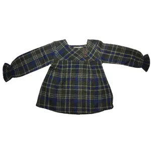 پیراهن دخترانه مدل چهارخانه