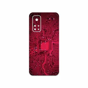 MAHOOT Red-Printed-Circuit-Board Cover Sticker for Xiaomi Mi 10T Pro 5G