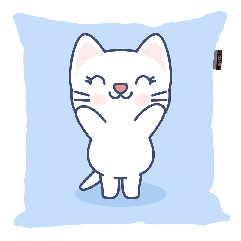 کوسن ناریکو مدل فانتزی طرح گربه کد 01118